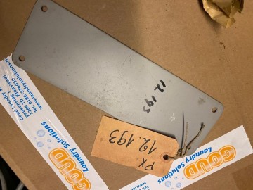 12193 plate cissell pantex