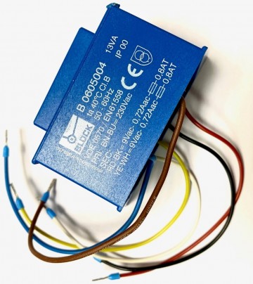 2090068200 transformer 230v 9v