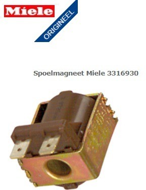3316930 spoelmagneet miele voor waterklep