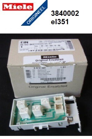 384002 control el351 miele original part
