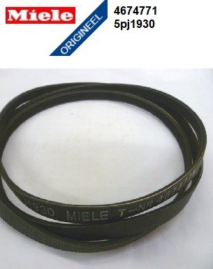 4674771 belt 5pj1930 miele original part goud laundry solutions