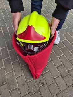 Brandweerhelm zak