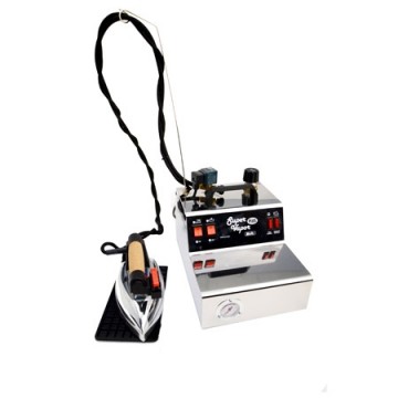 Stoomgenerator DLG072 roestvrijstaal met stoomstrijkijzer type Super Vapor Plus