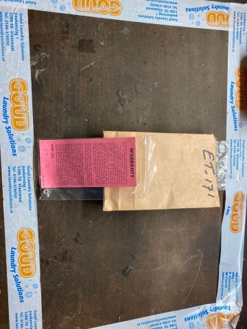 Et171 cissell part goud laundry solutions