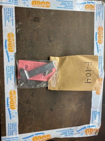 F104 cissell part goud laundry solutions