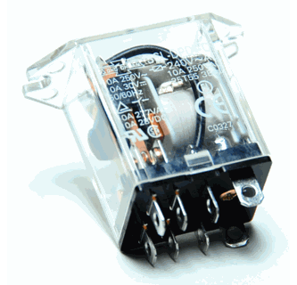 F330230 relay flange 240v scl dpdt 2