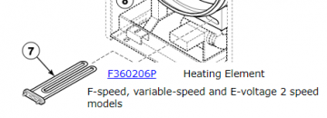 F360206p heating element