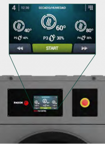 Fagor industriele droger sr 11 tp2 plus 3
