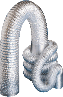 Flexibele luchtafvoerslang 152mm soepel in doos 10 meter lengte | gratis geleverd