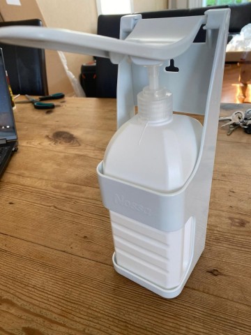 Goedkope elleboog dispenser