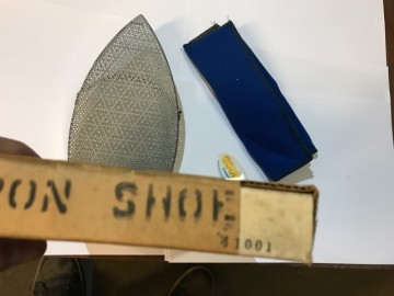 teflon strijkzool | iron shoe safe guard 18,5 cm x 11,5 cm