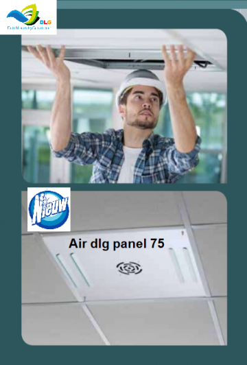 Luchtreiniger plafondpanel 75m3 dutch laundry group