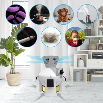 Overhemden unit gold3 als ruimte verfrisser met filter