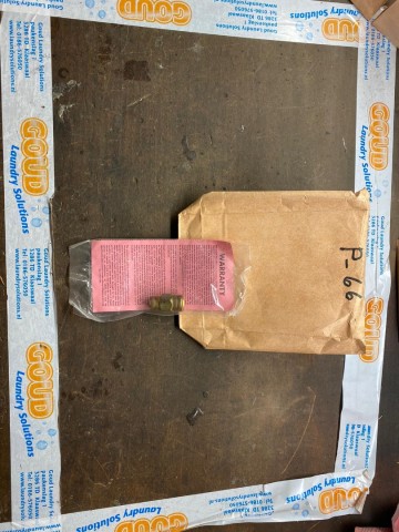 P66 cissell part goud laundry solutions