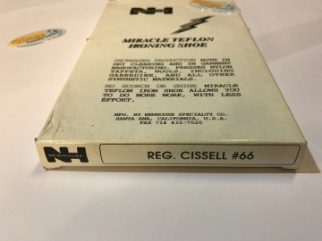 teflon zool | iron shoe Cissell #66