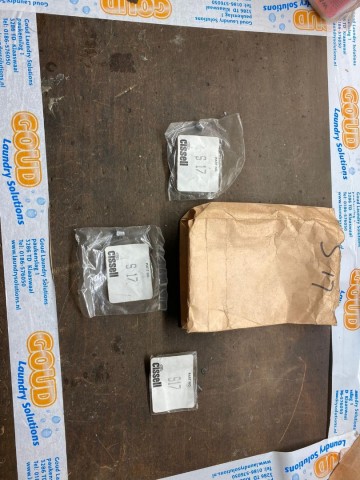 S17 cissell part by goud laundry solutions