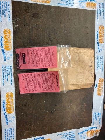 Sg124 cissell part goud laundry solutions