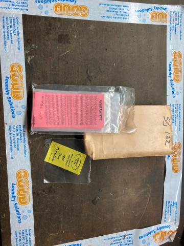 Sg132 cissell part goud laundry solutions