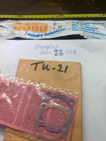 TU21 SHIM SET, SMALL REDUCER