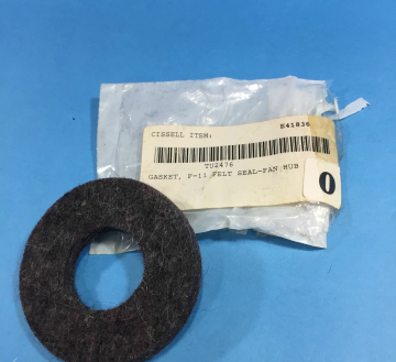 Tu2467 gasket f11 cissell felt seal fan hub